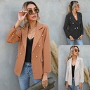 Lapel Button Small Suit Long Sleeve Jacket