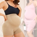Comfortable Maternity Shorts with Supportive Design – Featuring a high waist and moderate stretch, made from lightweight and breathable fabric, specially designed to provide comfort and support for pregnant  women.