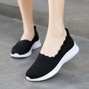Casual Flyknit Mesh Soft Bottom Lightweight Women's Shoes