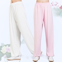 Martial Arts Performance Tai Chi Costume Modal Lantern Practice Pants