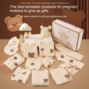 New Born Baby Baby Pure Cotton Clothes Gift Set Full Moon Meeting Gift