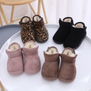 Snow Boots Fleece Lined Padded Warm Keeping Soft Bottom Baby