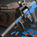 Electric Continuous Hair Chicken Soft Bullet Gun