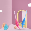Children's Soft-bristle Toothbrush 3-12 Years Old Baby Household Baby Four Cartoon Gift Box