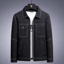 Denim Coat Men's Korean Style Trendy Handsome