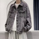 Fashion Casual Handsome Overalls Jacket Men