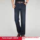 Extended Version Fleece-lined High Waist Baggy Straight Trousers