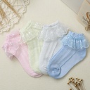 Girls Fashion Socks Summer Thin Lace