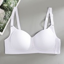 Summer Seamless Small Chest Gathered Pure Cotton