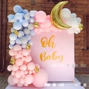 Elegant macaroon latex balloons, perfect for decorating birthday parties and newborn celebrations, adding a touch of luxury and joy to your events 