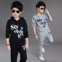 Boy's Spring Suit Spring And Autumn Two-Piece Children's Suit