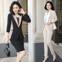 Fashion Temperament Suit Western Style Casual
