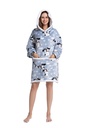 Hooded Pajamas TV Blankets Outdoor Warm Clothing