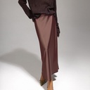 Retro Elegant Brown Dress