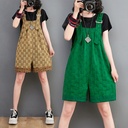 New Fashion Casual Color Strap Denim Shorts Women