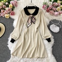 Temperament Goddess Fan French Style Thin Base A-Line Skirt