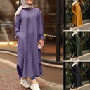 Long sleeve shirt dress