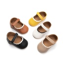 Girls' children's shoes made of PU synthetic leather, featuring a stylish and modern design that adds a touch of elegance to your little one's look 