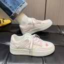 Cherry Blossom Powder Platform White Shoes Children