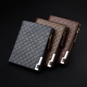 Men's Wallet Short Business Embossed