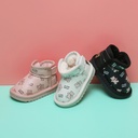 Baby Girls Cotton Children's Soft-soled Snow Boots Shoes