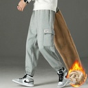 Thick-Breasted Winter Sports Pants Casual