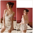 Sexy Temptation Sexy Suspender Lace Nightdress