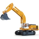 Postal Alloy Excavator Model Genuine Kaidiwei Simulation Engineering Vehicle Toy Hook Excavator Decoration Wholesale