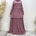 Middle East Simple Women's Gown Dress