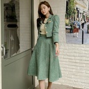 Temperament Small Suit Jacket Waist Skirt Two-piece Set